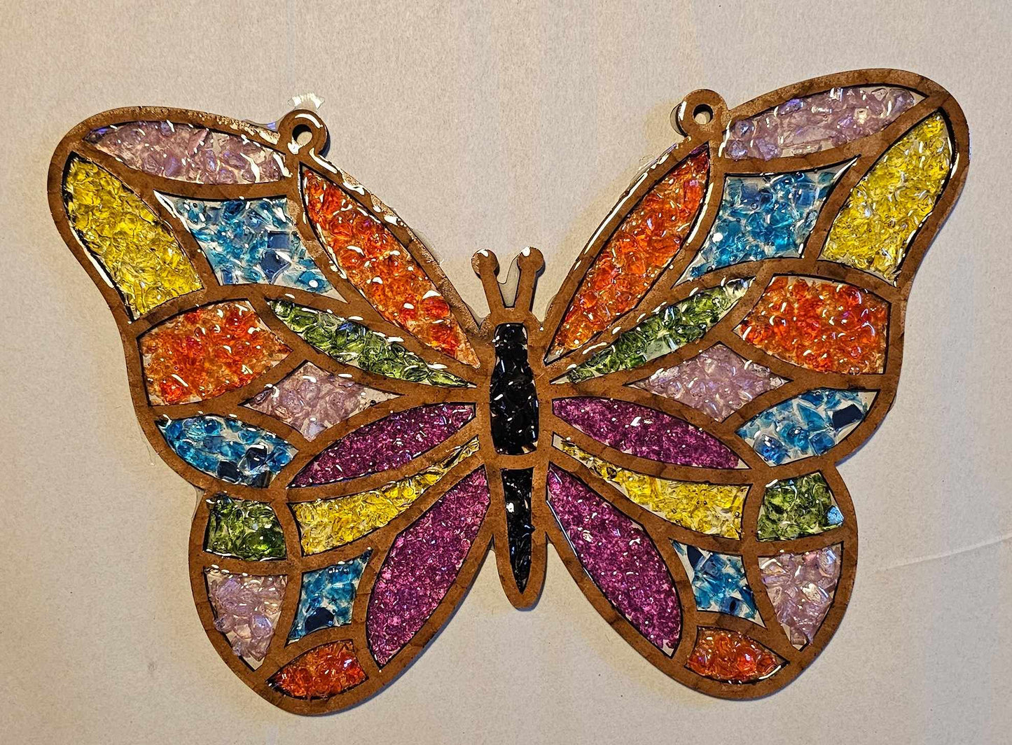 Butterfly Wood Suncatcher Art Kit