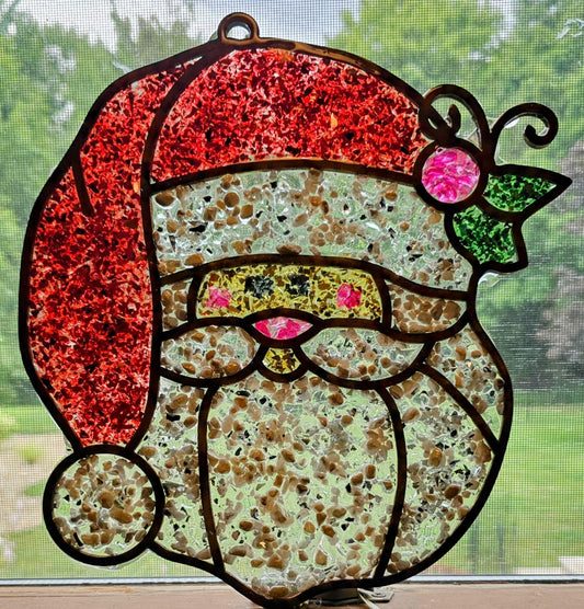 Santa Suncatcher Art Kit #1