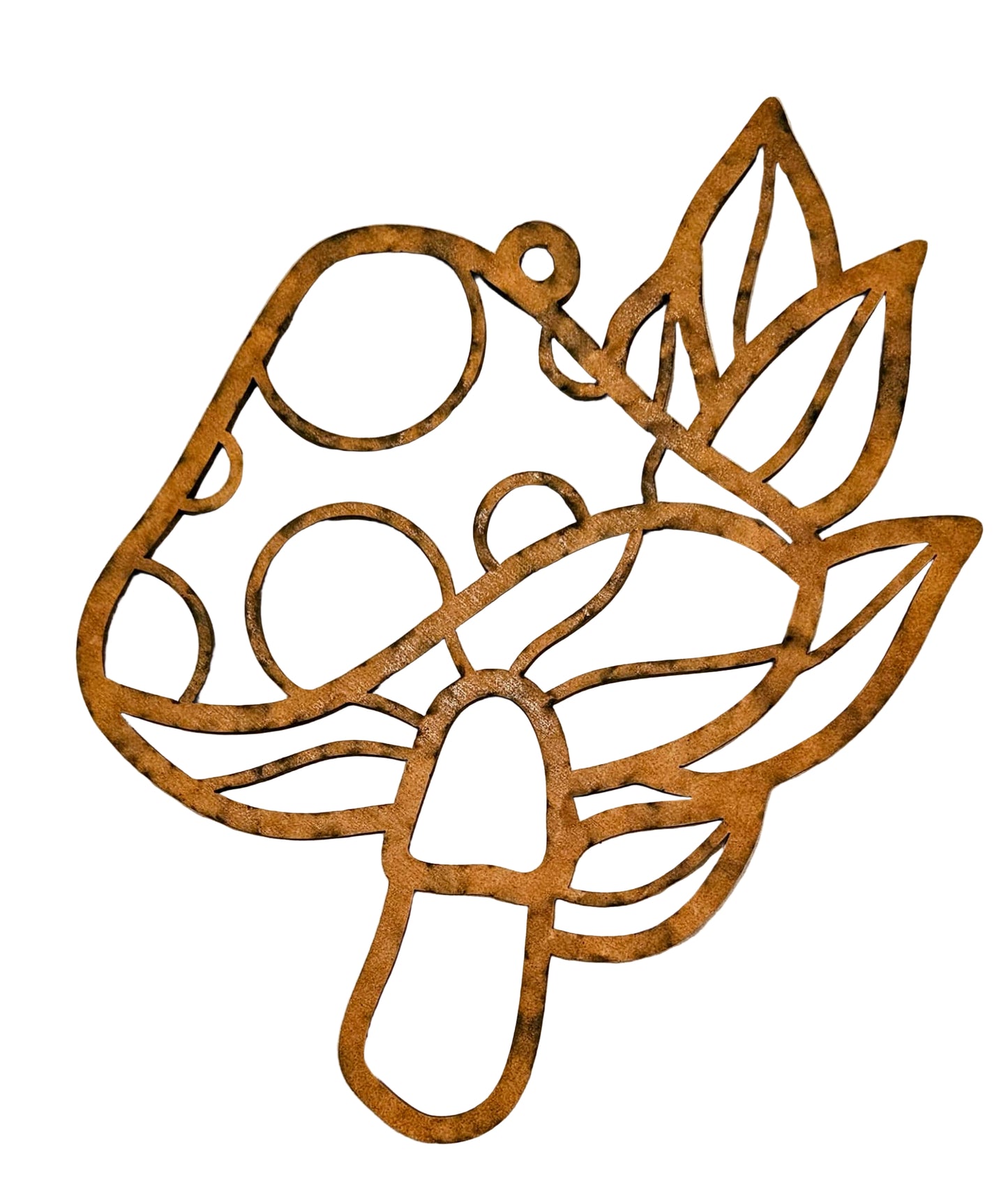 Mushroom Wood Cut-Out Frame Only