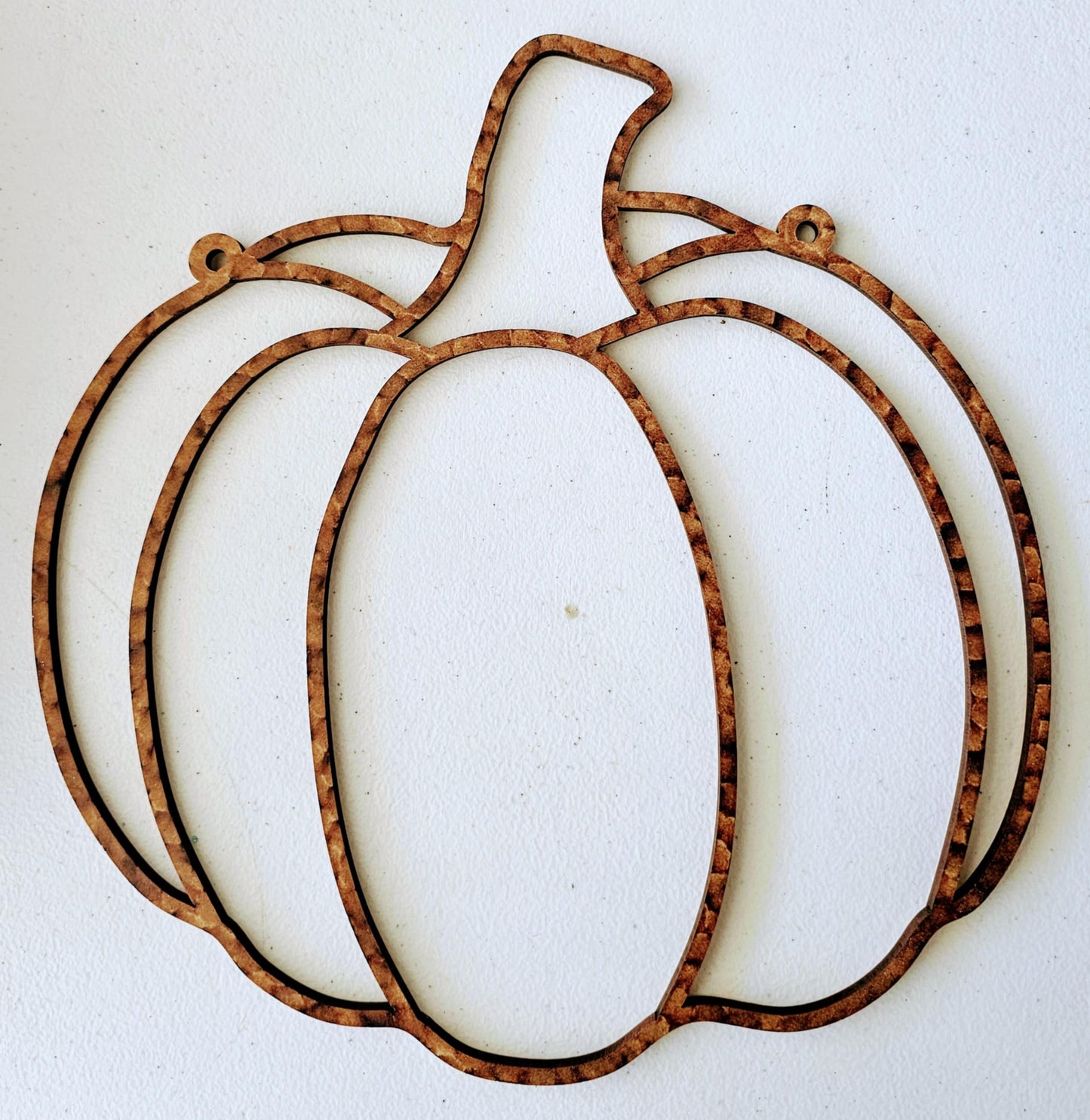 Pumpkin Wood Cut-Out Frame Only