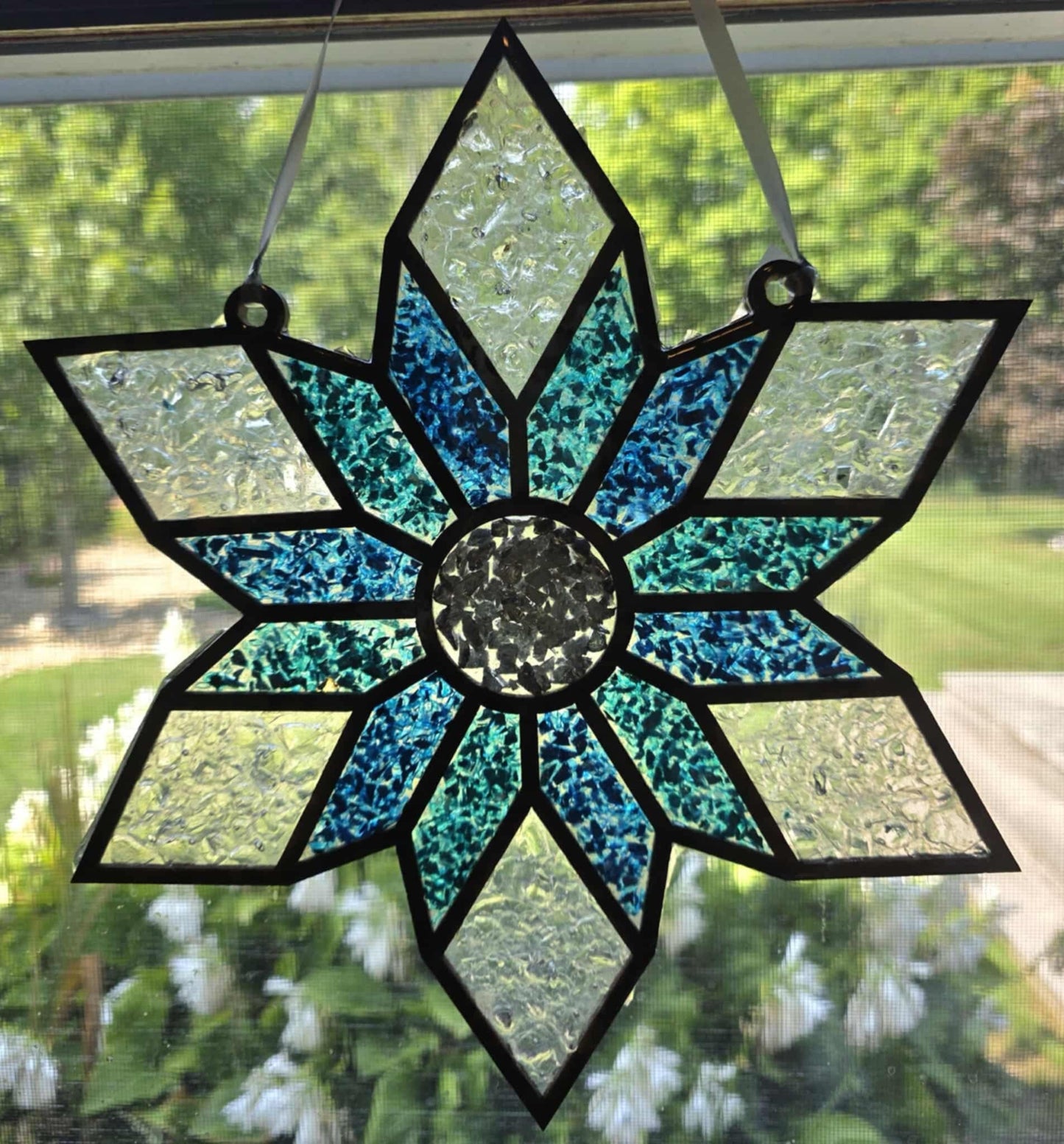 SNOWFLAKE Suncatcher Art Kit