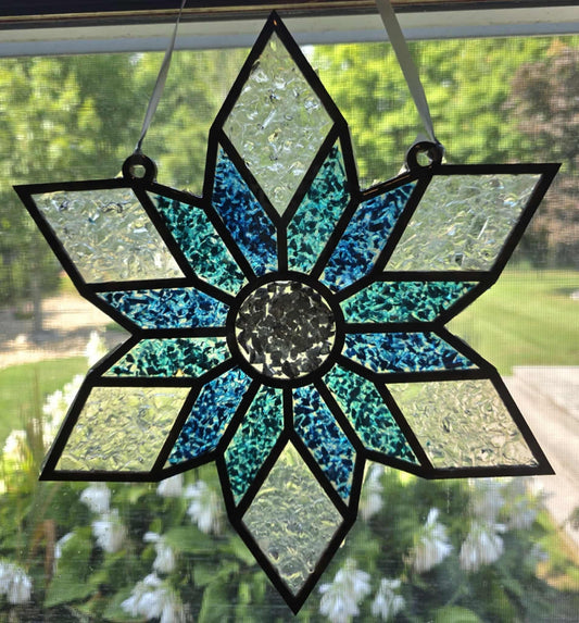 SNOWFLAKE Suncatcher Art Kit