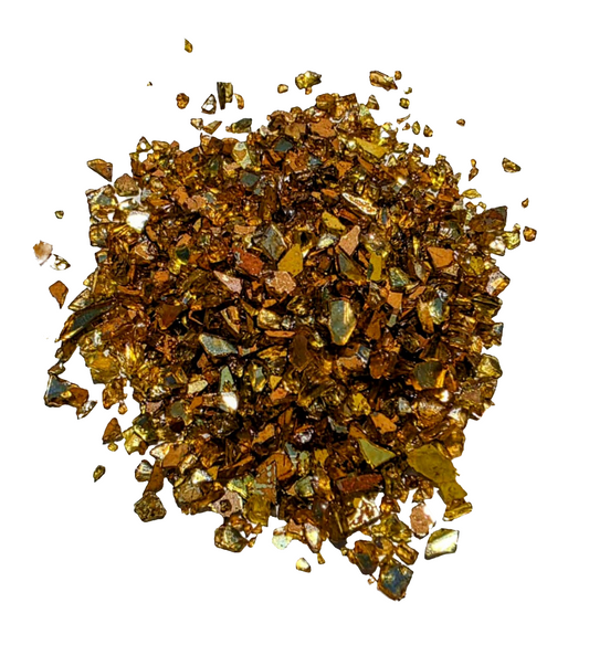 Copper Crushed Stained Glass 8 oz.