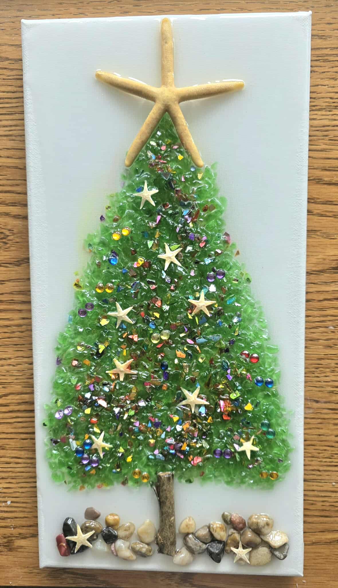 Christmas Tree on Canvas Kit
