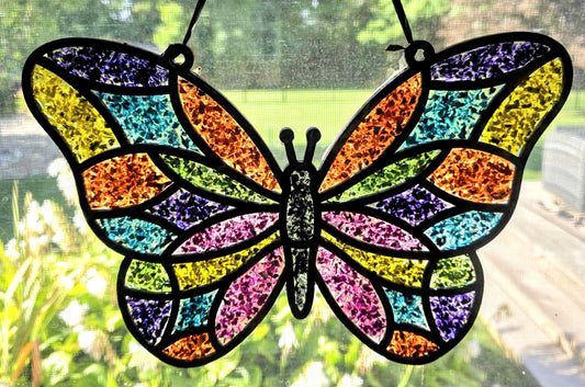 Butterfly Wood Suncatcher Art Kit