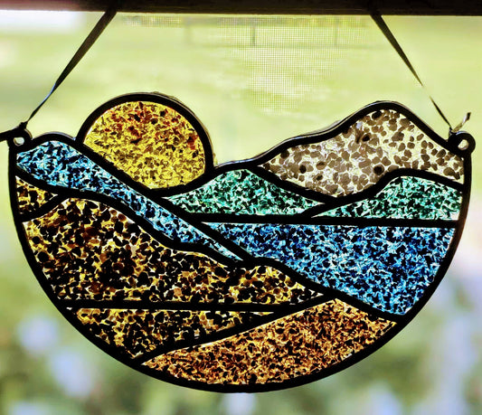 Beach Sunset Suncatcher Art Kit