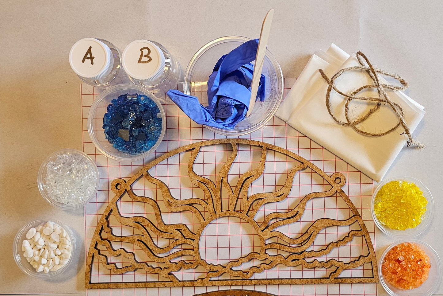 Sunshine Suncatcher Art Kit