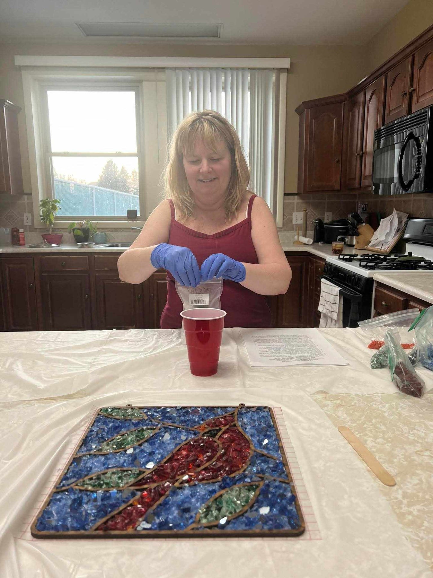 CARDINAL Suncatcher Art Kit