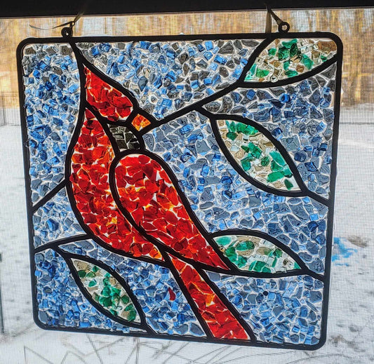 CARDINAL Suncatcher Art Kit