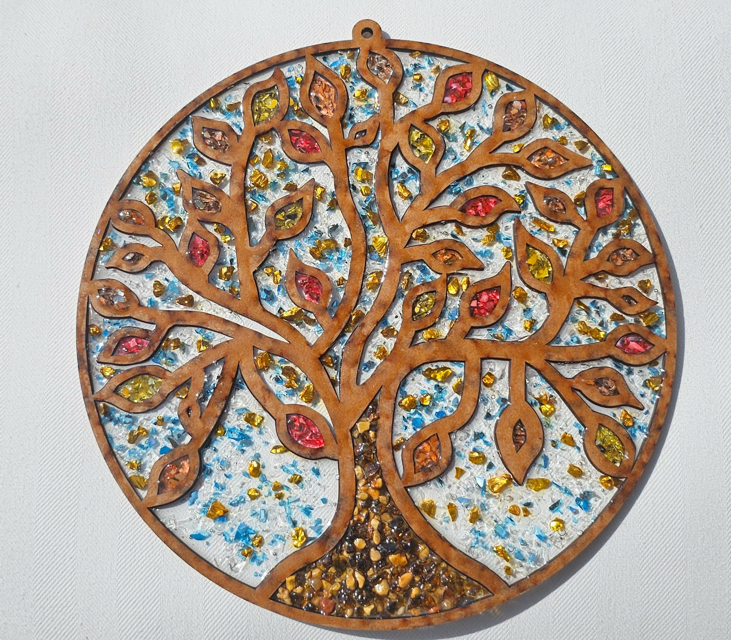 Autumn Tree of Life Suncatcher Art Kit