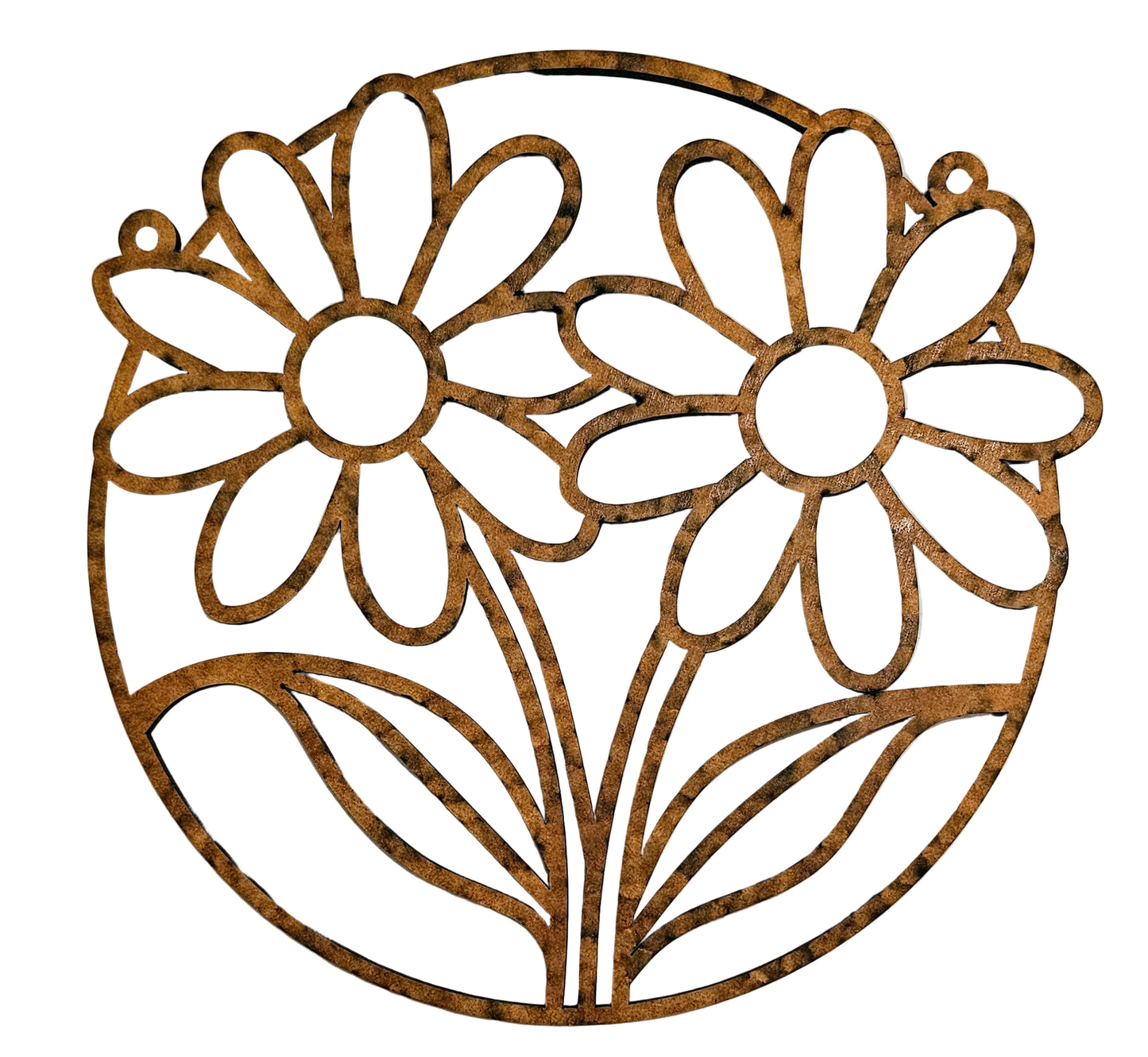 Daisies Pink & Orange Suncatcher Art Kit