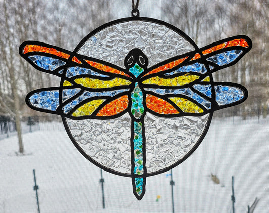 Crystal Dragonfly Suncatcher Art Kit
