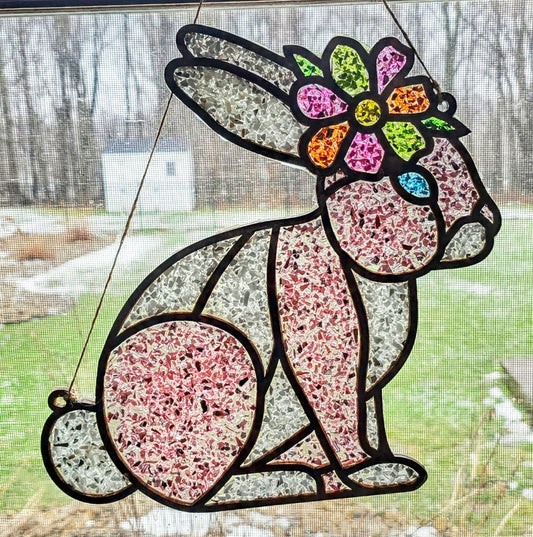 Easter Bunny Suncatcher Art Kit