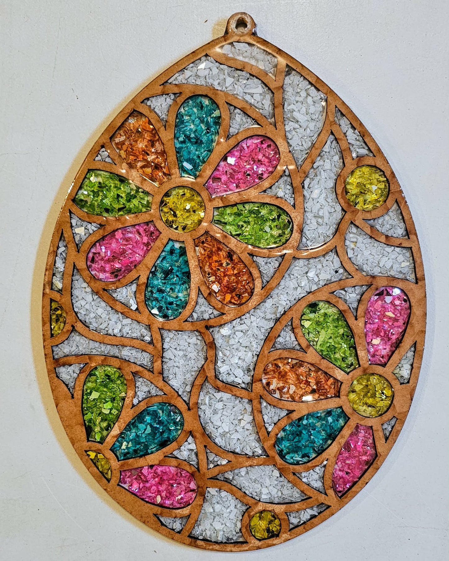 Easter Egg White Suncatcher Art Kit