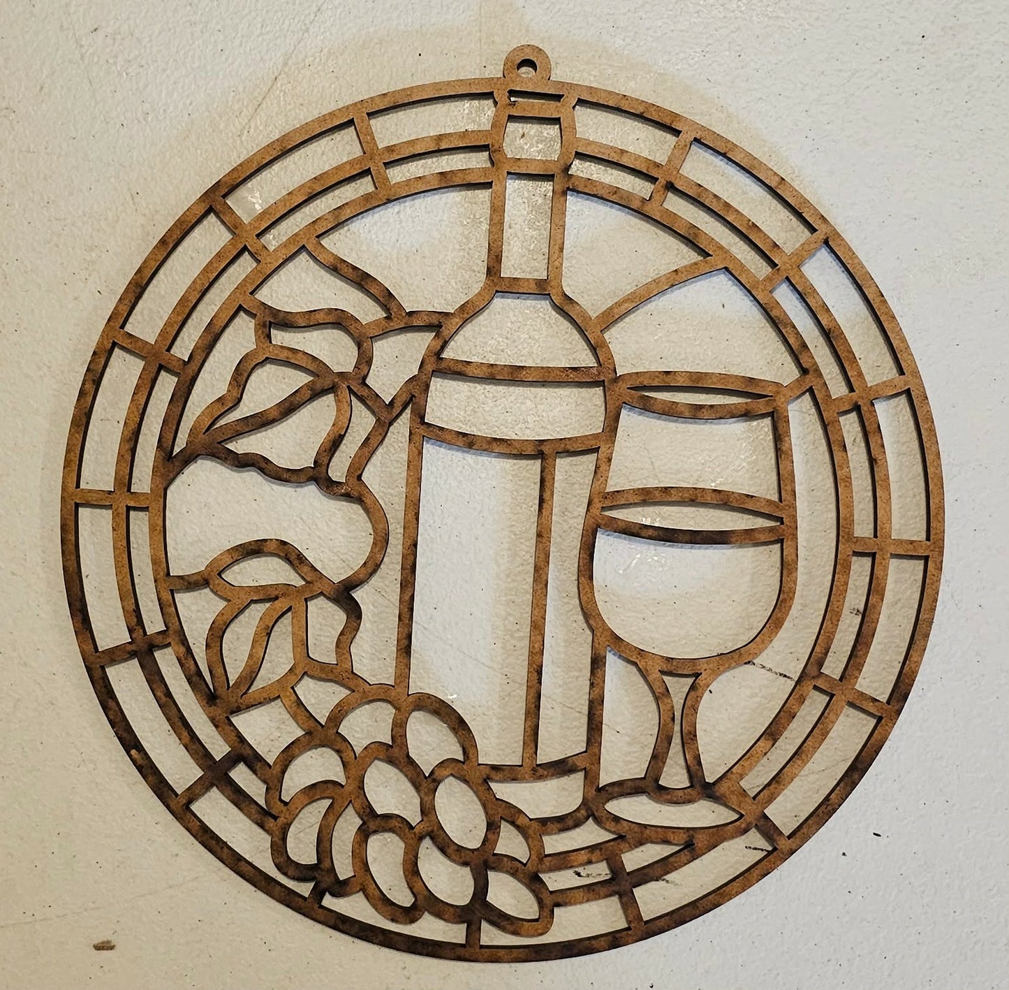 White Wine Suncatcher Art Kit