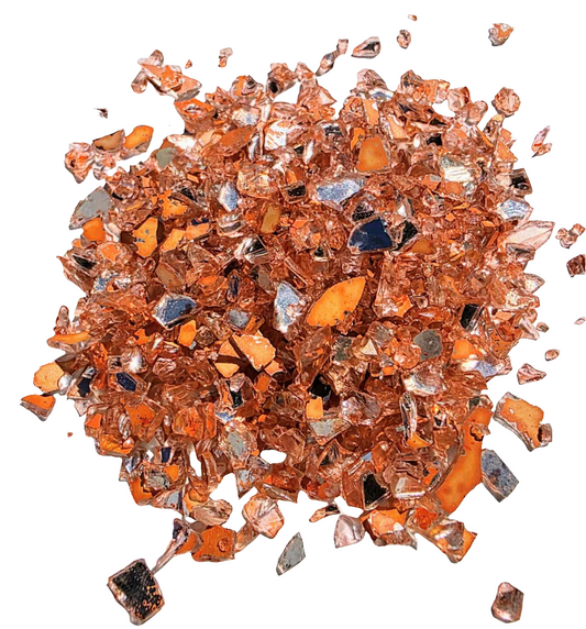 Orange Crushed Stained Glass 16 oz.