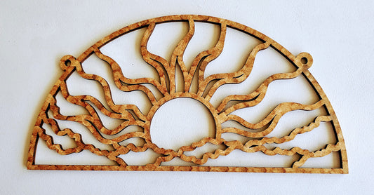 Sunshine Wood Cut-Out / Frame Only