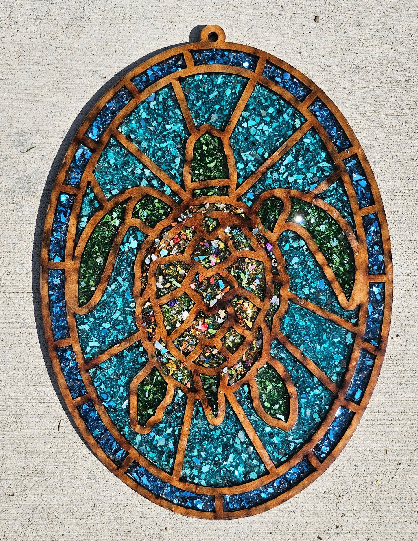 Sea Turtle Suncatcher Art Kit