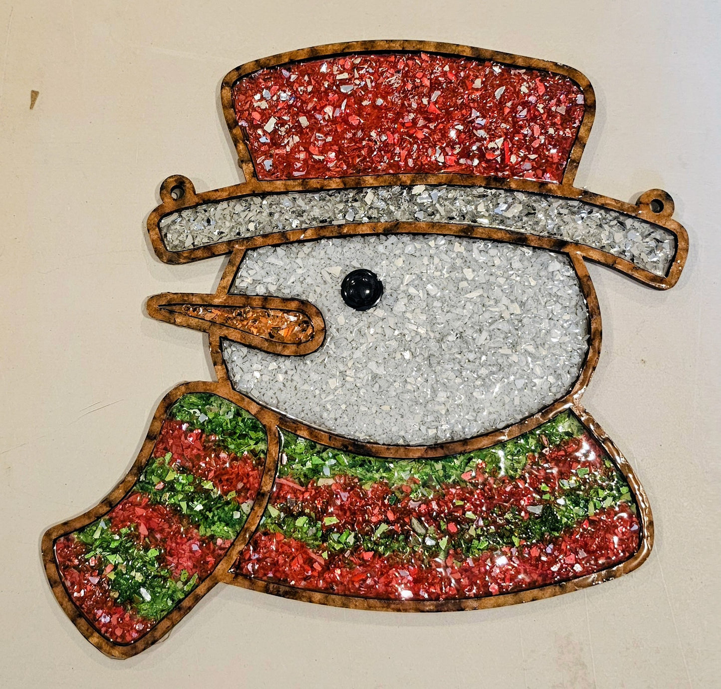 Holiday Snowman Suncatcher Kit