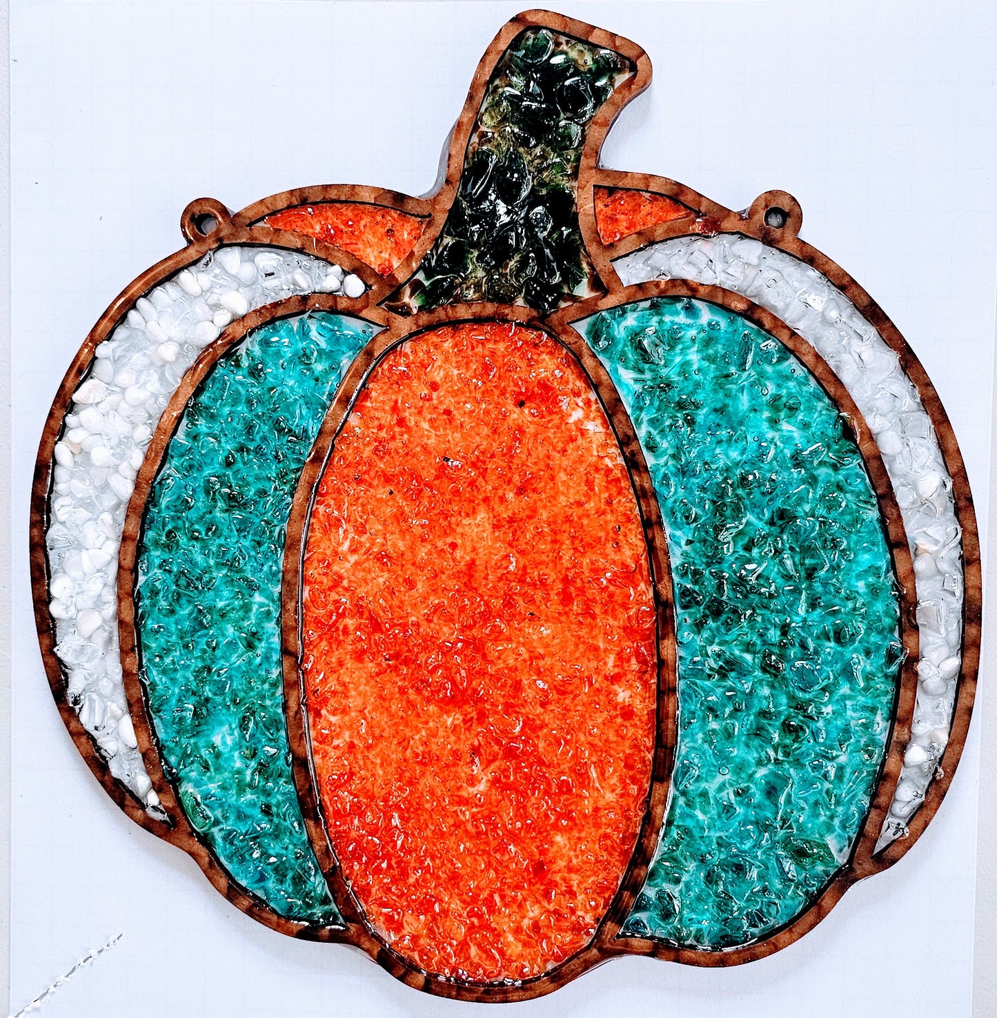 Fall Pumpkin Suncatcher Art Kit